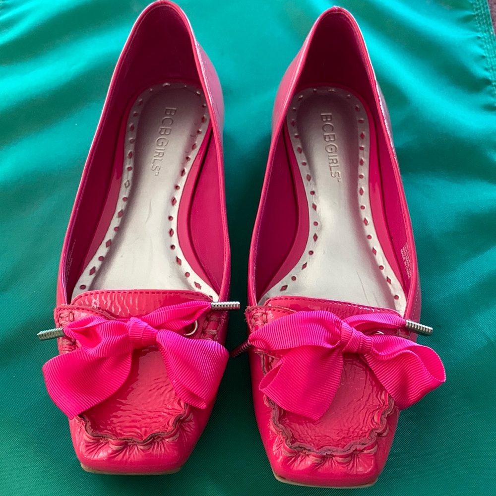 BCBGirls Ballet Hot Pink Ballet Flat